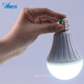 Super bright 9 watt emergency rechargeable led light bulb